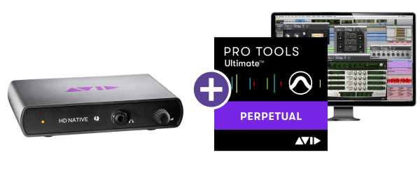 AVID Pro Tools HD Native Thunderbolt (Core) mit Ultimate Dauerlizenz