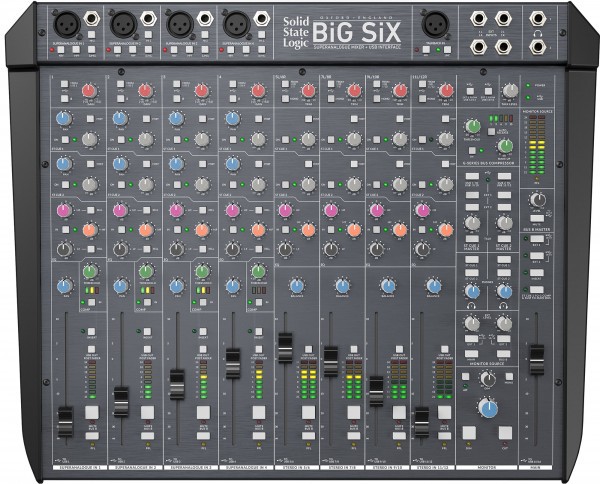 SSL Big SIX - 12-Kanal Desktop Mixer