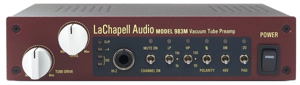 LaChapell Audio 983M Tube Mic Preamp