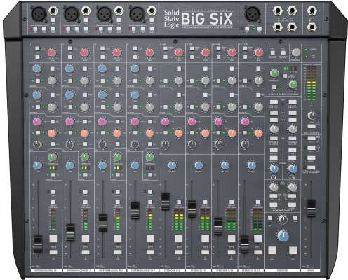 SSL Big SIX - 12-Kanal Desktop Mixer